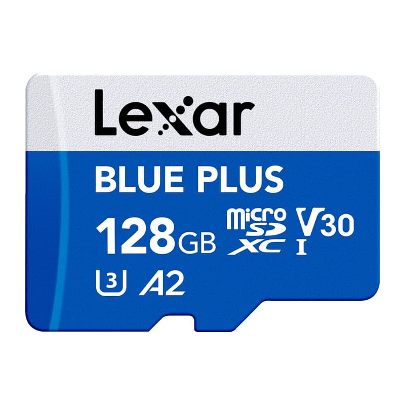 Lexar microSDXC Pomnilniška Kartica 128GB (SD3.0) - BLUE PLUS
