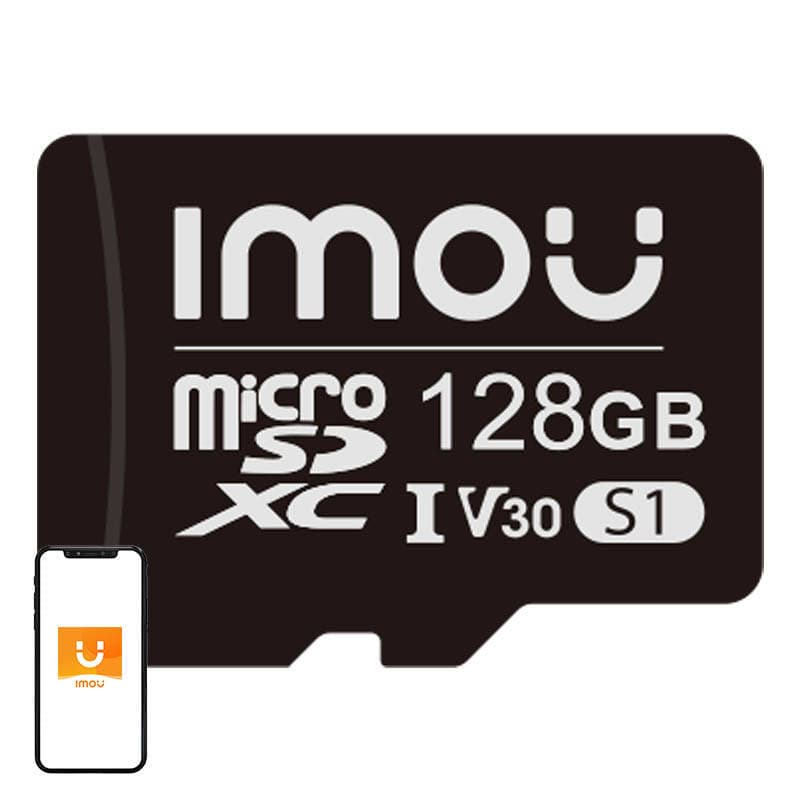 Pomnilniška kartica IMOU microSD 128GB (UHS-I, C10, U3, V30)