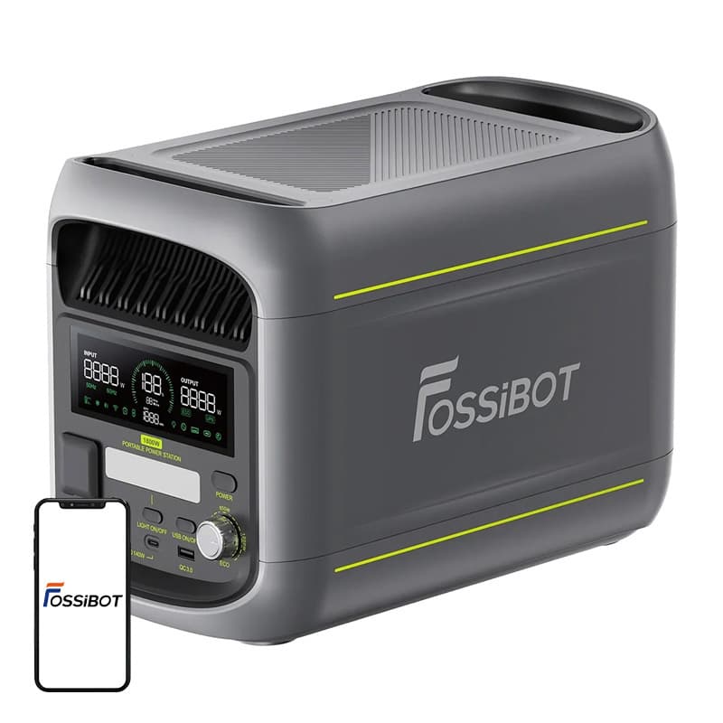 Fossibot F1800 polnilna postaja 1800W (siva)