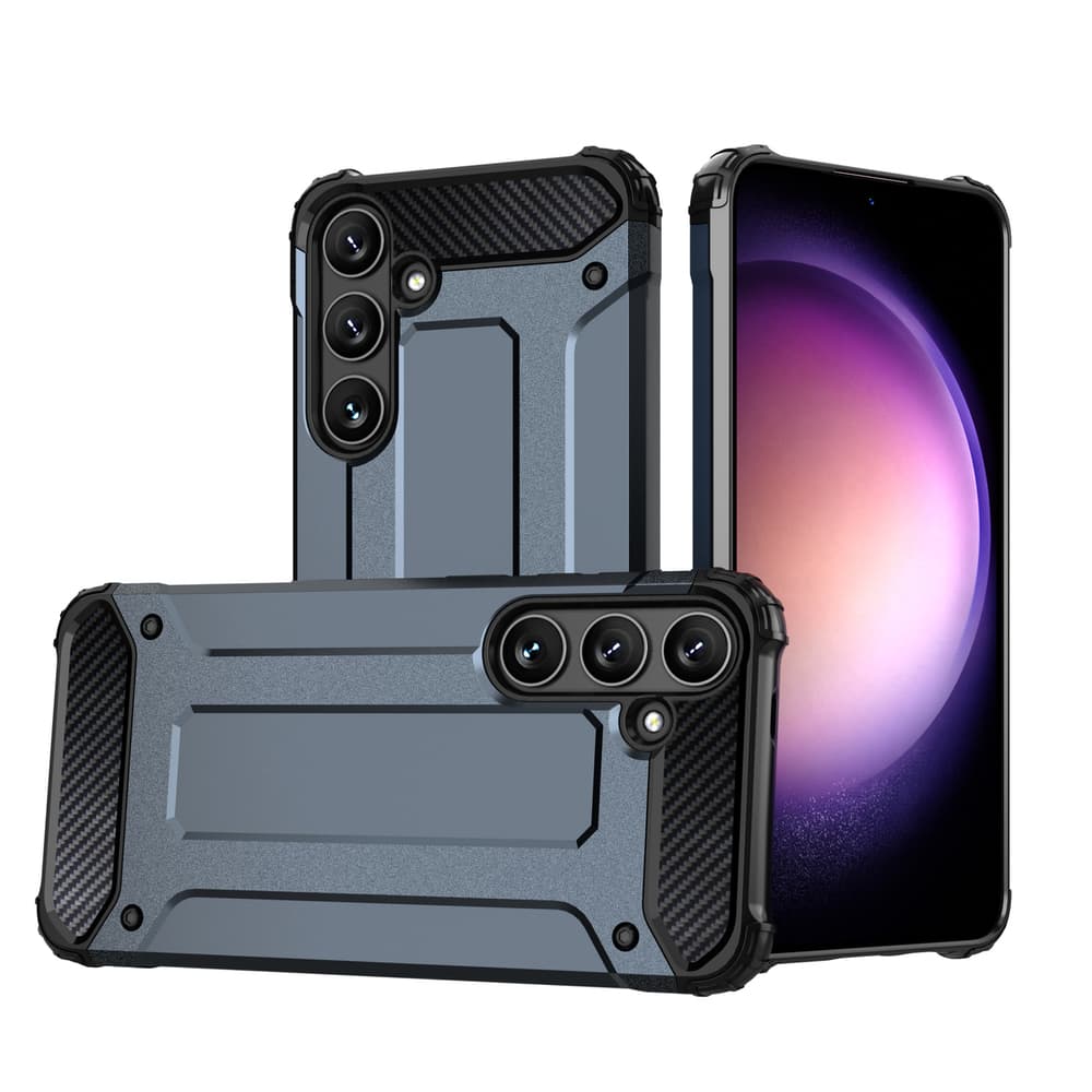 Hybrid Armor ovitek za Xiaomi POCO C65 / Redmi 13C, moder