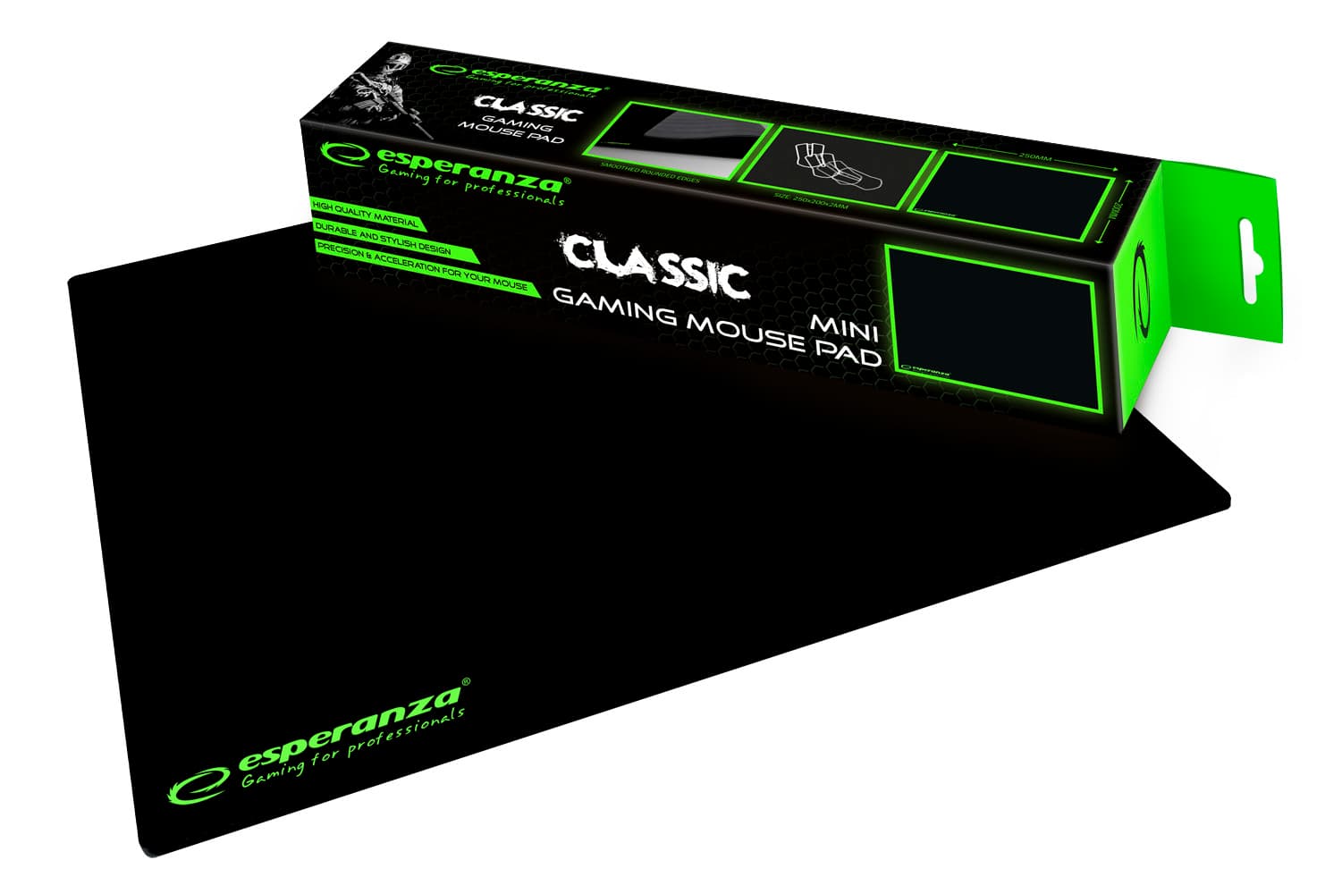 Esperanza EGP101K Gaming podloga za miško Classic Mini