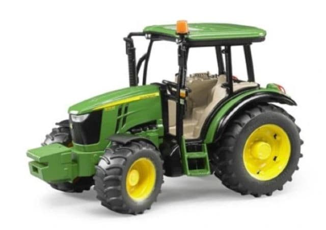 Traktor BRUDER John Deere 5115M z dvigalom