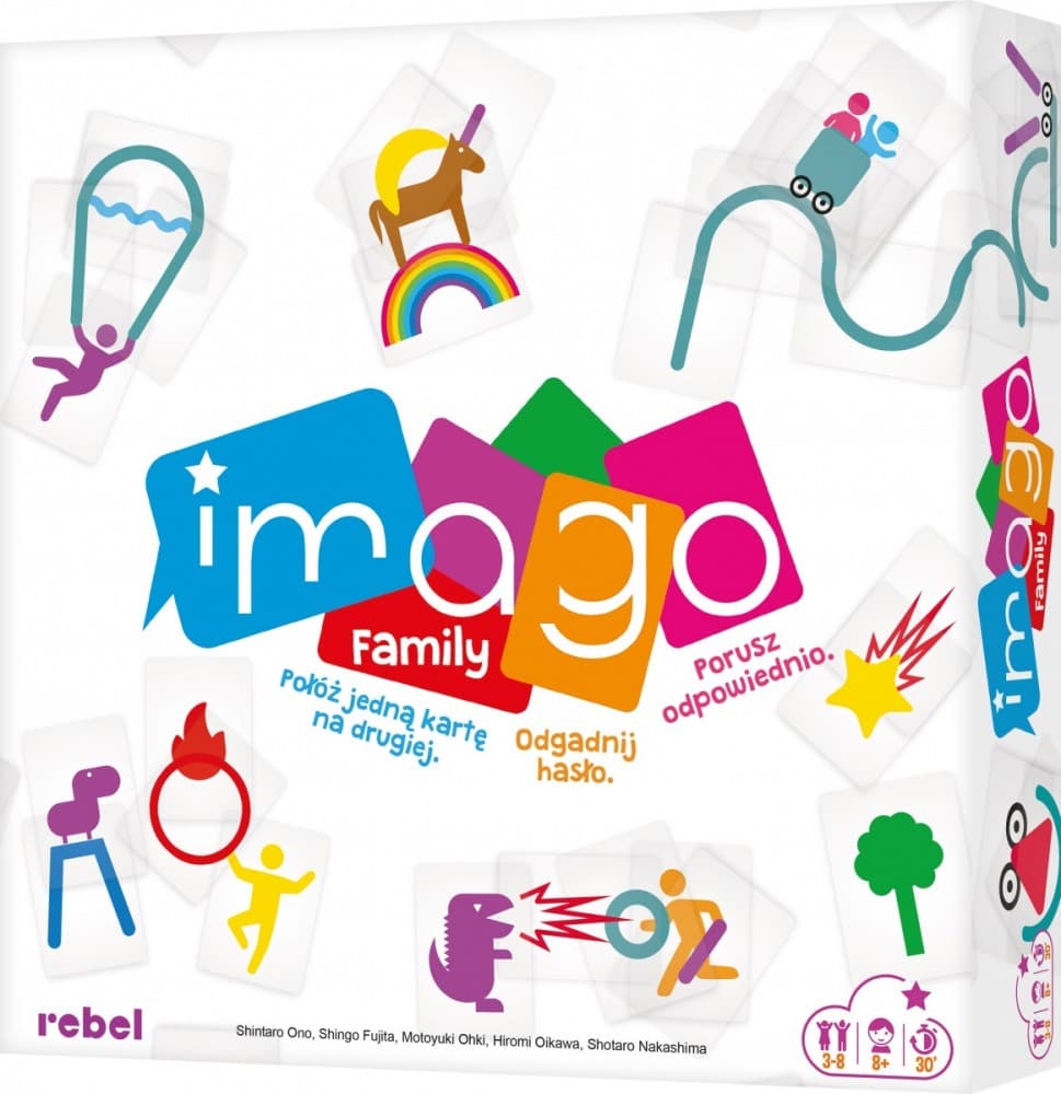 Družabna igra Imago Family (slovenska izdaja) - Rebel