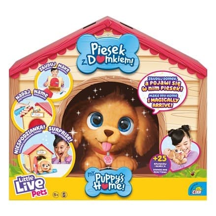 COBI Little Live Pets Interaktivni psiček s hiško