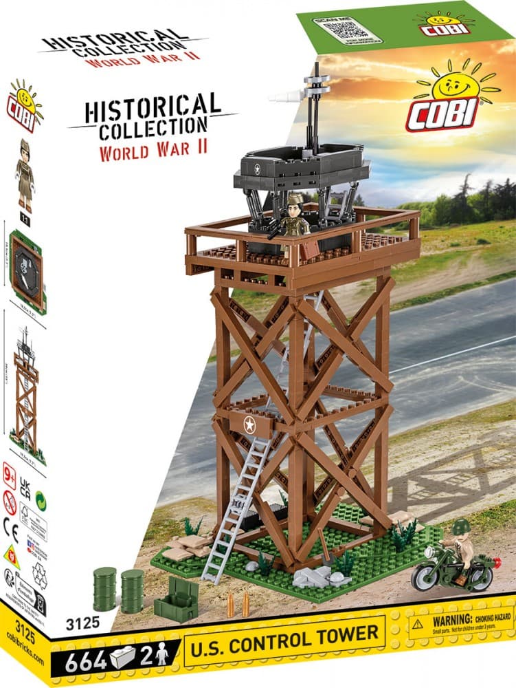 Kocke COBI - Kontrolna stolp (U.S. Control Tower) (664 kock)