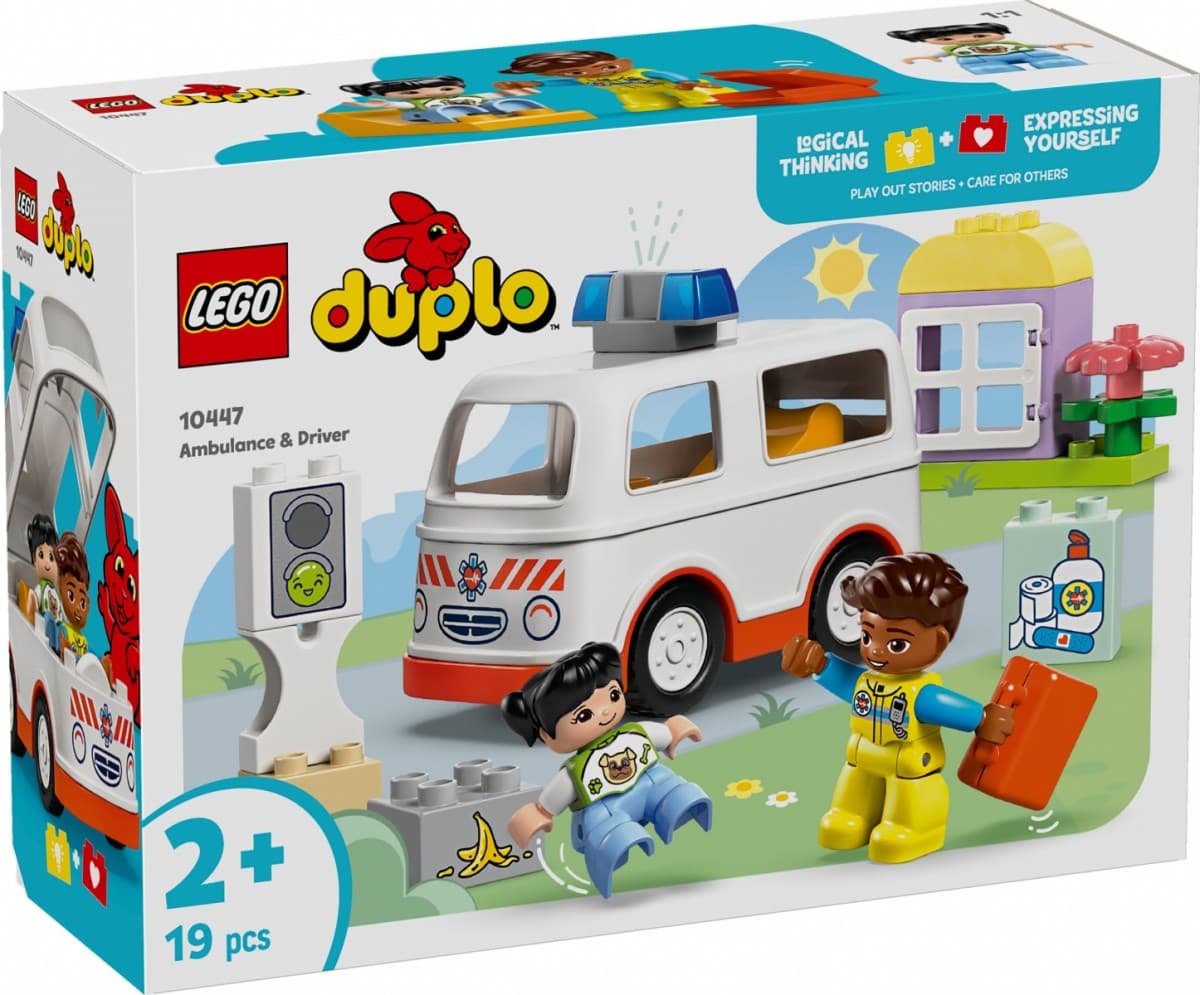 LEGO Duplo 10447 Reševalna ekipa: reševalna sirena