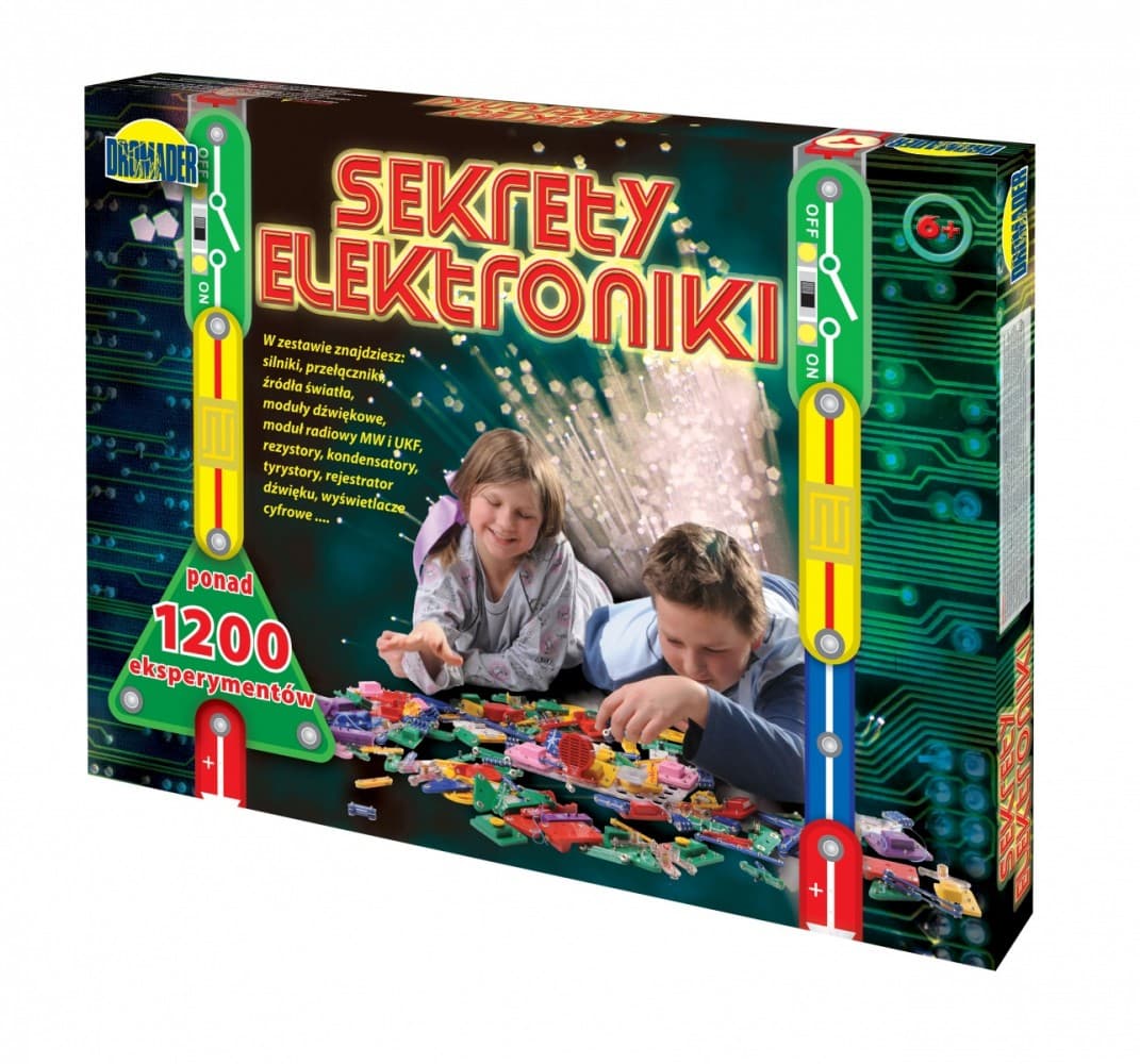 Komplet za elektroniko 'Sekreti', 1200 eksperimentov