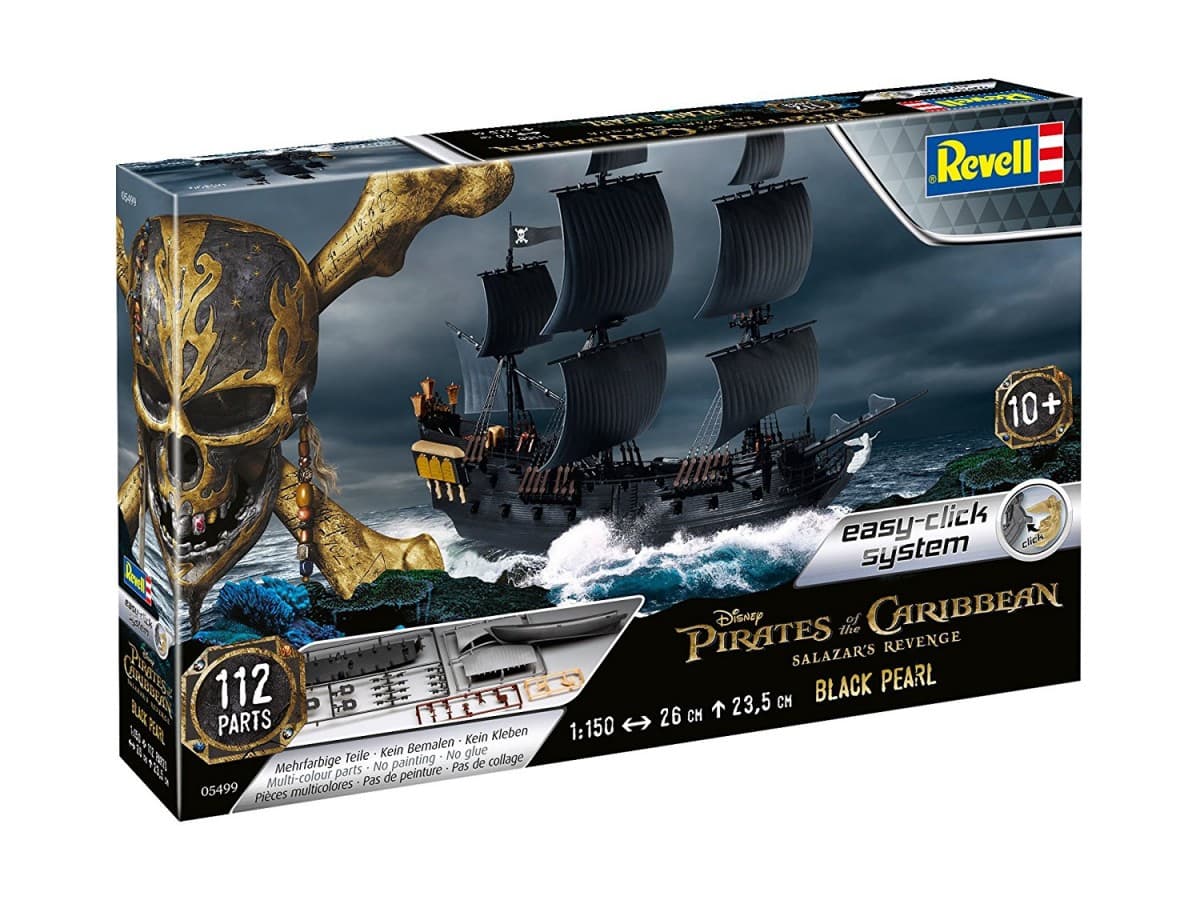 Model gusarske ladje 'Black Pearl' 1:150 - REVELL