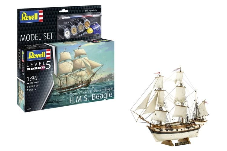 Revell plastični model ladje HMS Beagle