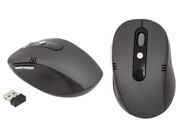 ATL Brezžična miška, ergonomična, 10m, 1600DPI (AK211)