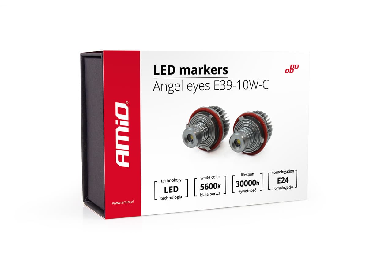 AMiO LED Marker Ringi za BMW E39/E60/E61, 10W