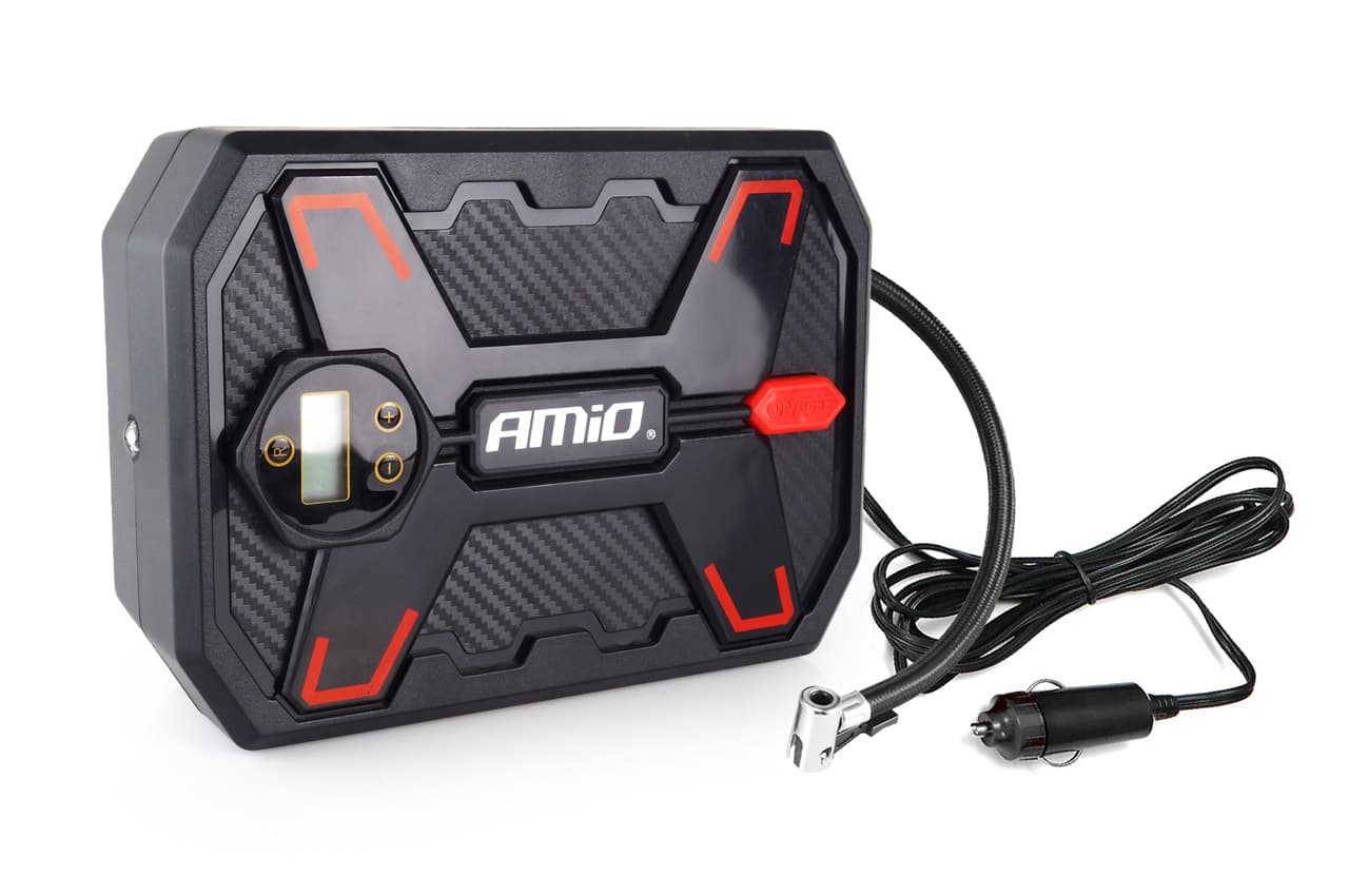 AMiO ACOMP-11 avtomobilski kompresor, digitalni LCD, 12V
