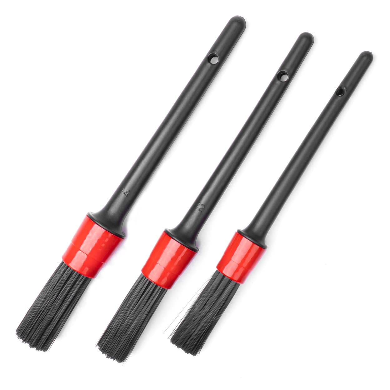 Set detailing čopičev za čiščenje AMiO, 3 kosi