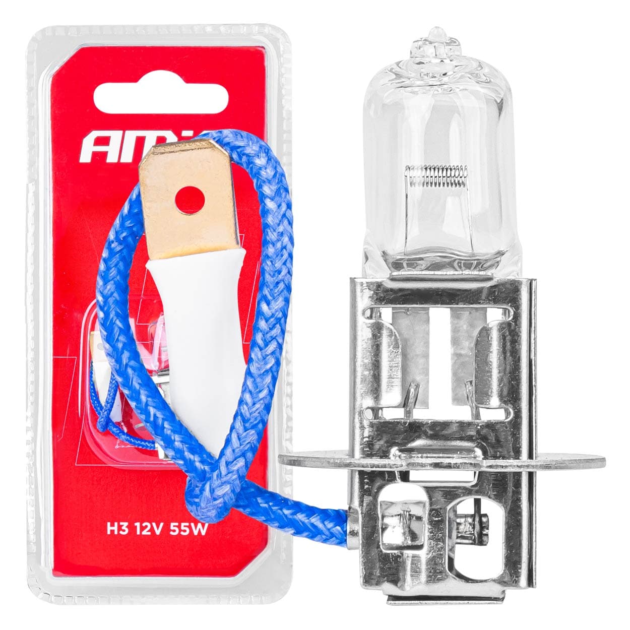 Halogenska žarnica AMiO H3 12V, 55W (1 kos.)