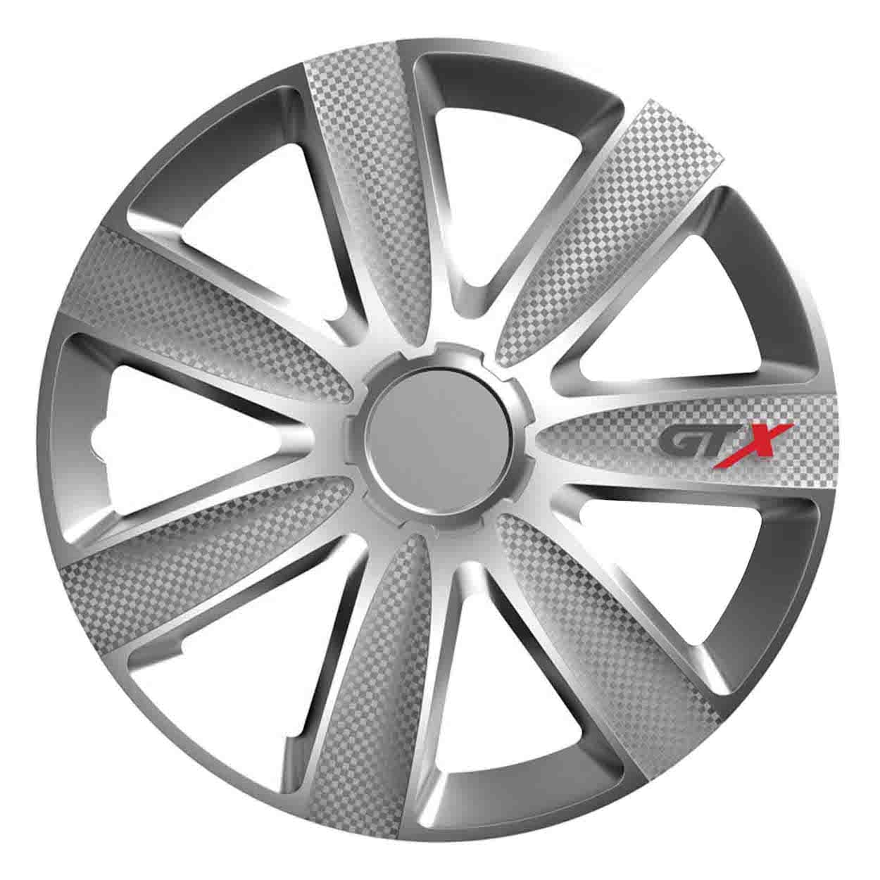 VERSACO pokrov platišča Carbon srebrni, 17" GTX