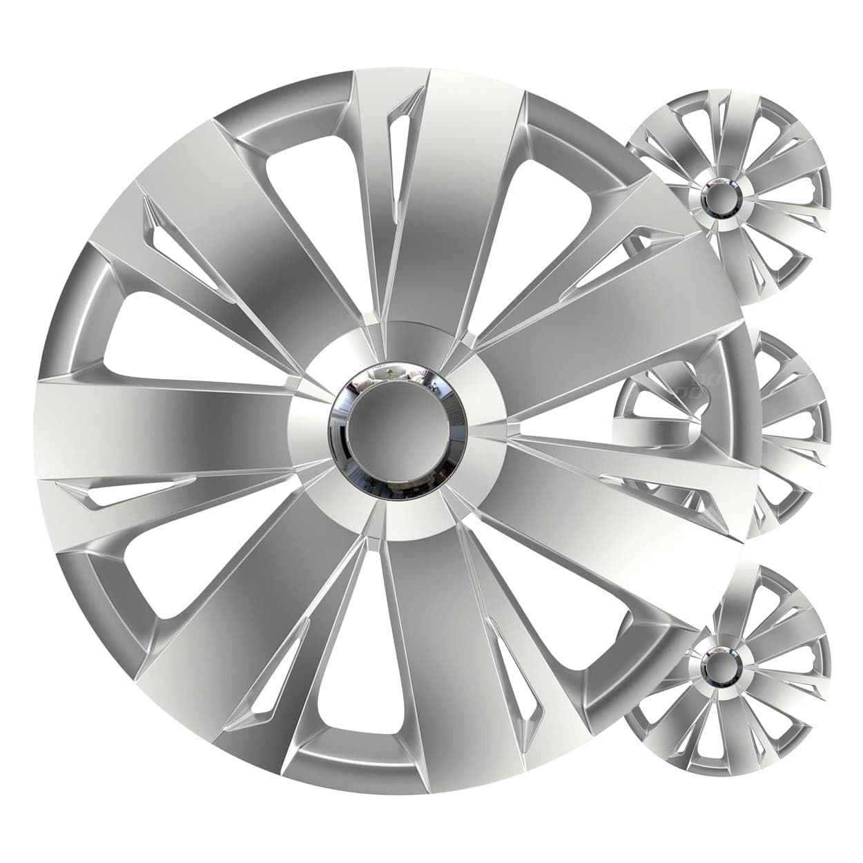 Pokrov za platišča 4/1 VERSACO Energy srebrn 14"
