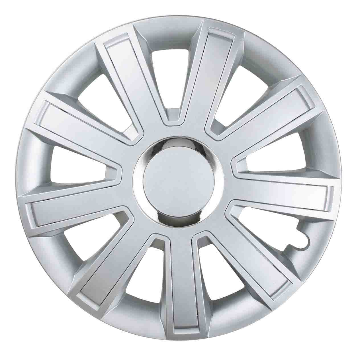 Avtomobilski pokrov platišča LEOPLAST Flash 14", srebrn