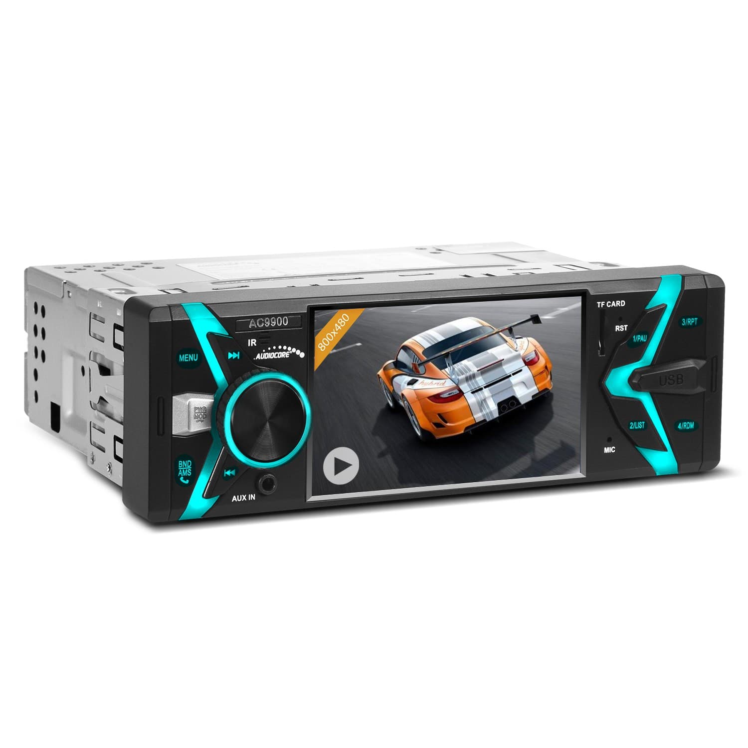 Avtoradio Audiocore AC9900 MP5, Bluetooth, prostoročno telefoniranje + daljinski upravljalnik