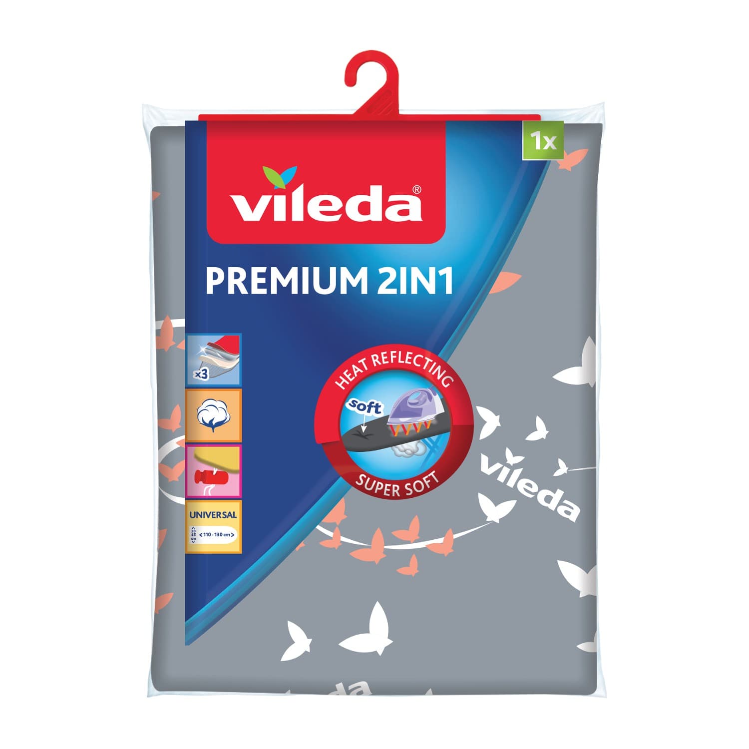 Vileda Premium 2v1 prevleka za likalno desko