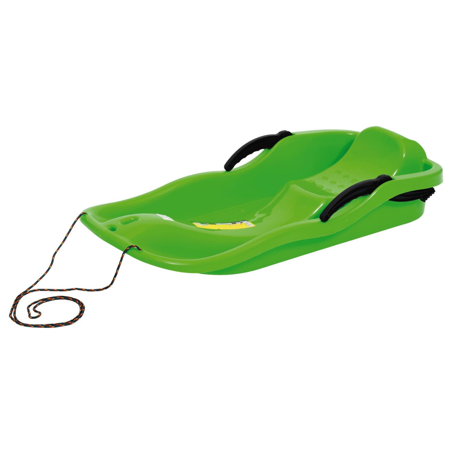 Globoke sanki z zavoro Prosperplast Race, zelene