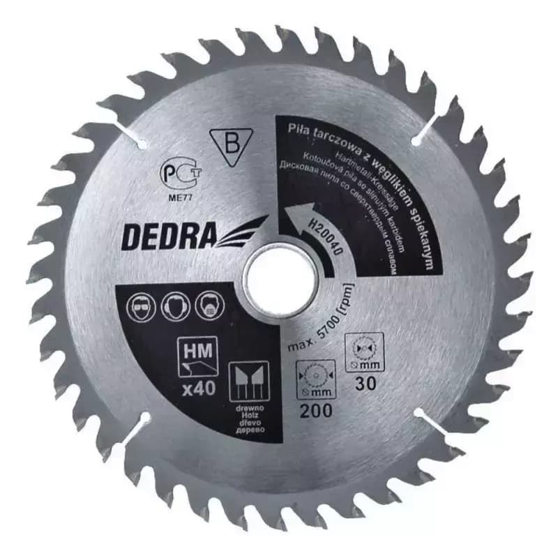 Dedra Krožna žaga za les 60Z (205x16 mm)