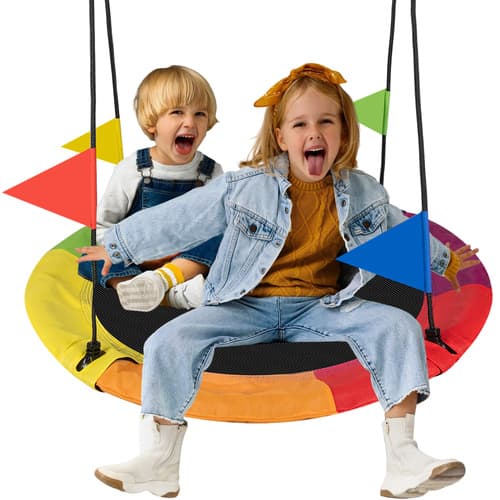 Gugalnica KRUZZEL "bocianie gniazdo" 110 cm do 150 kg