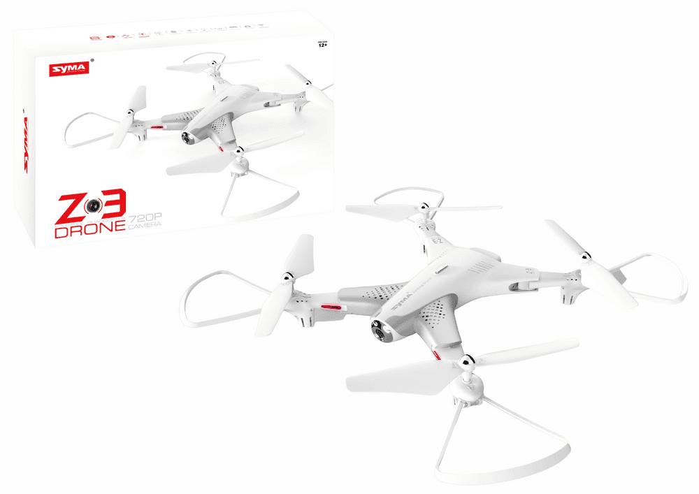 Upravljalni Dron Z3 s 720p Kamero, Bel