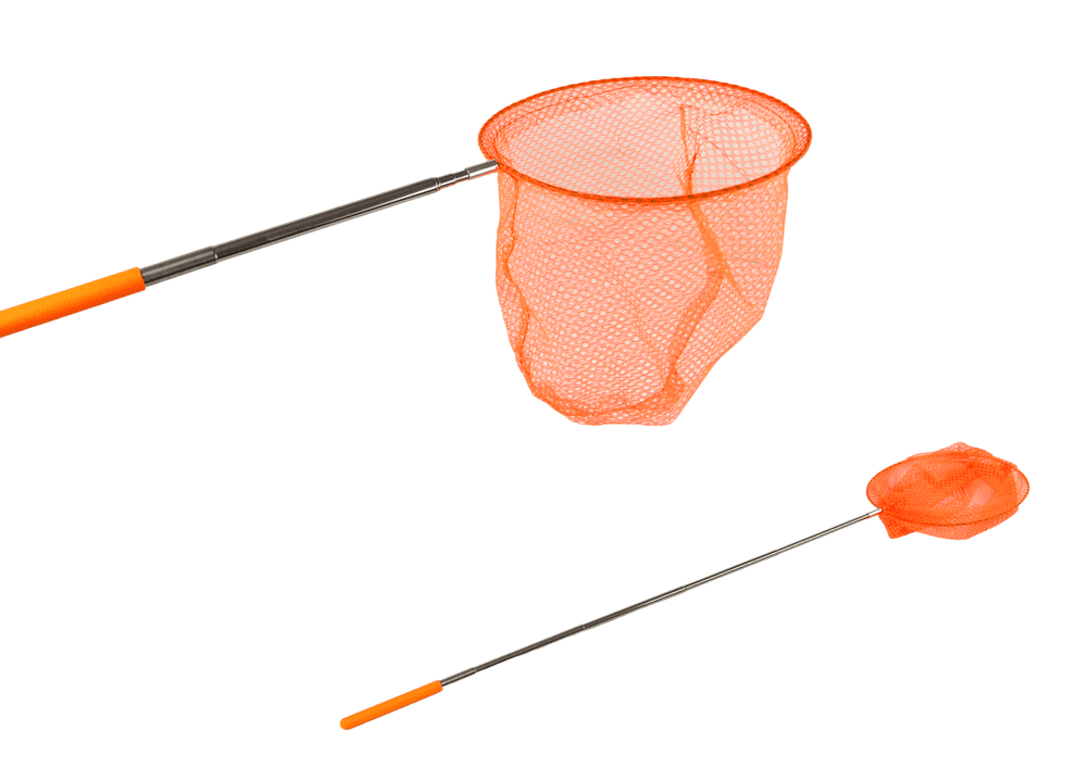 Oranžna teleskopska mrežica za metulje in žuželke LEAN TOYS, 85 cm