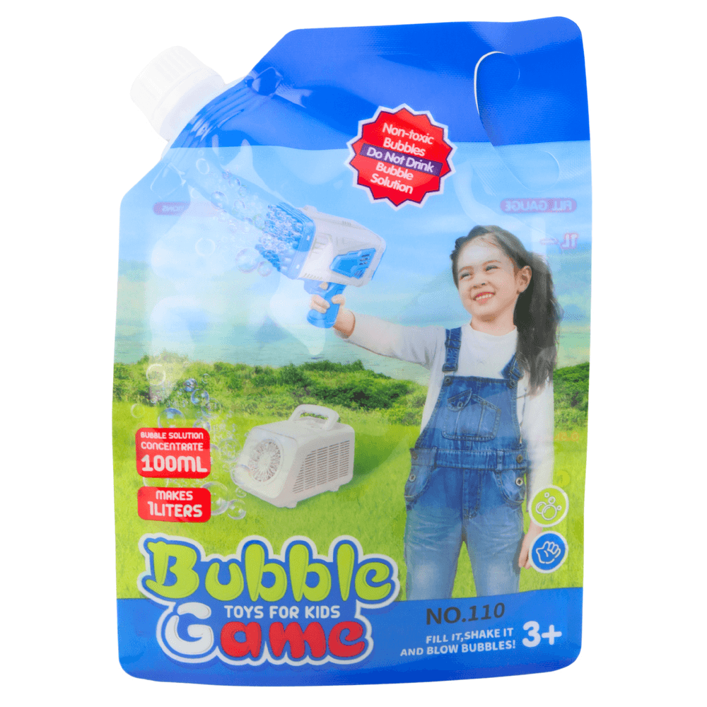 Tekočina za mehurčke, koncentrat 100 ml, za 1 L raztopine