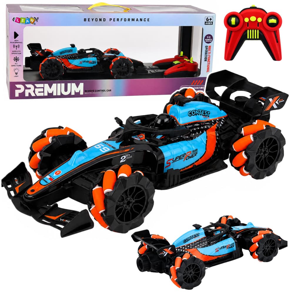 RC dirkalnik, športni, drift, manevri, luči, zvoki, 1:14