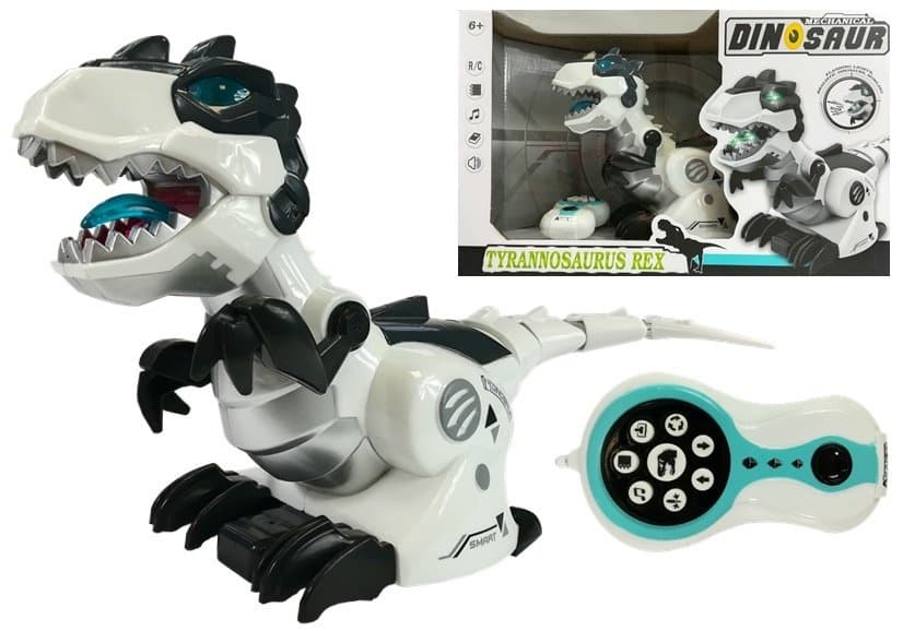 Daljinsko voden dinozaver LEAN TOYS s zvoki in lučmi