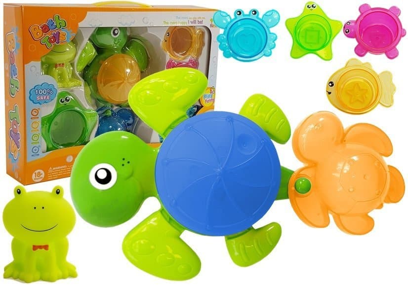 LEAN TOYS Set igrač za kopanje "Želvin vodopad"