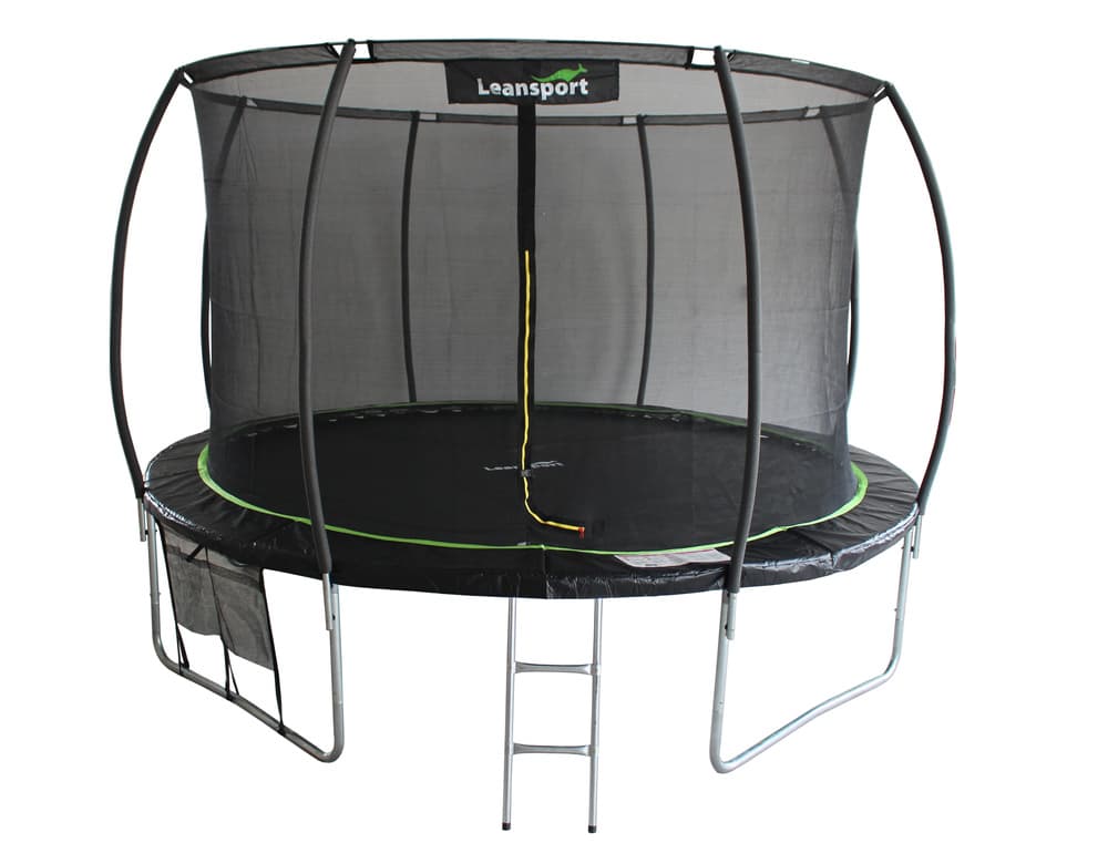 Lean Sport Trampolin Sport Max 14ft, črno-zelena