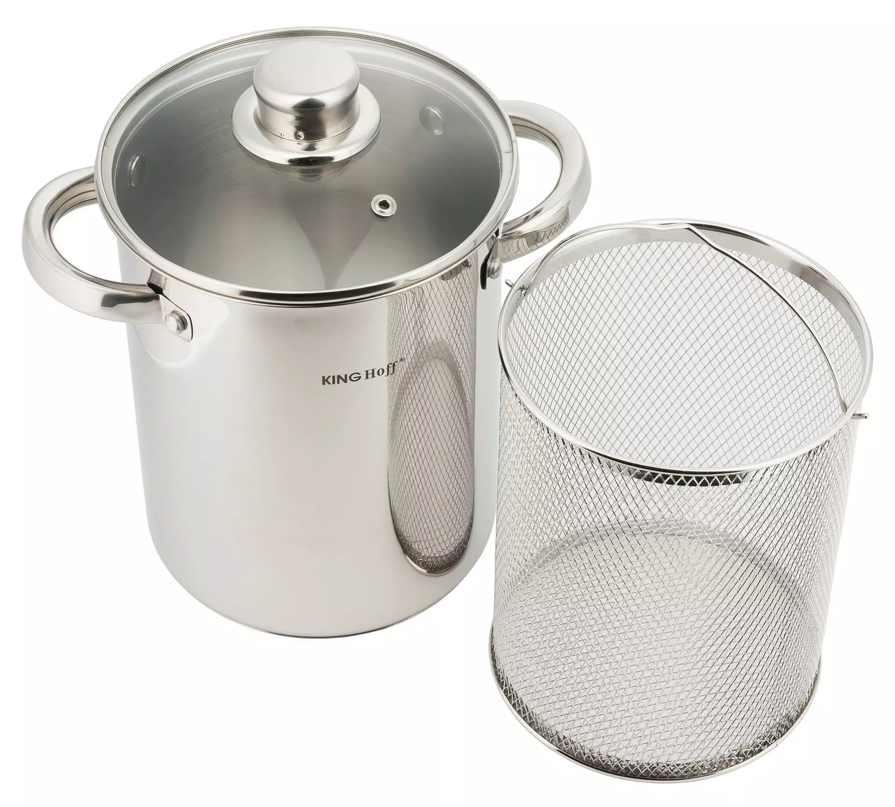 Garlic inox pot KING Hoff Ø16cm, 4.2L