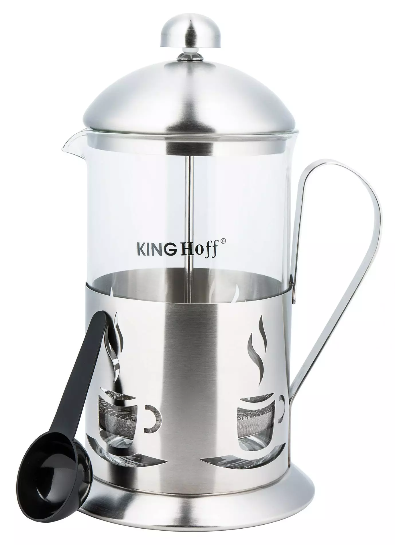 Palični kavni/čajni infuzer KING Hoff 0,8L, steklo