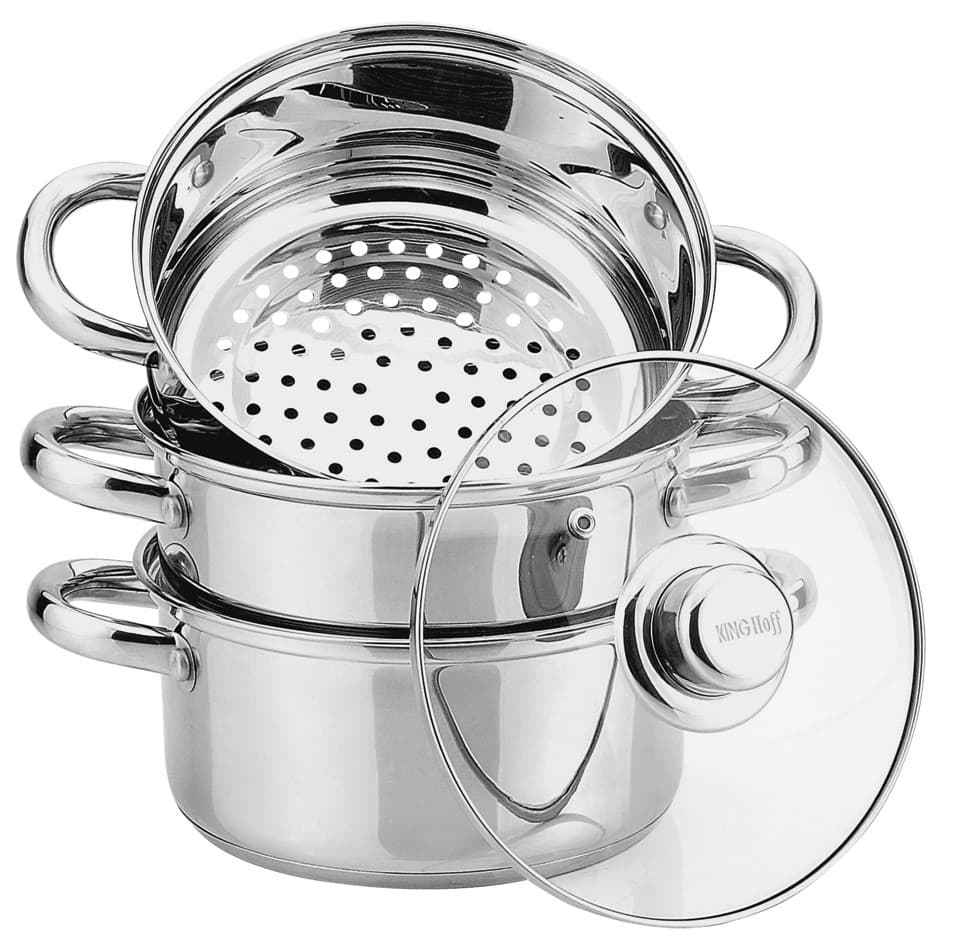 Parni set KING Hoff, 4 dela, Ø22cm, 4L