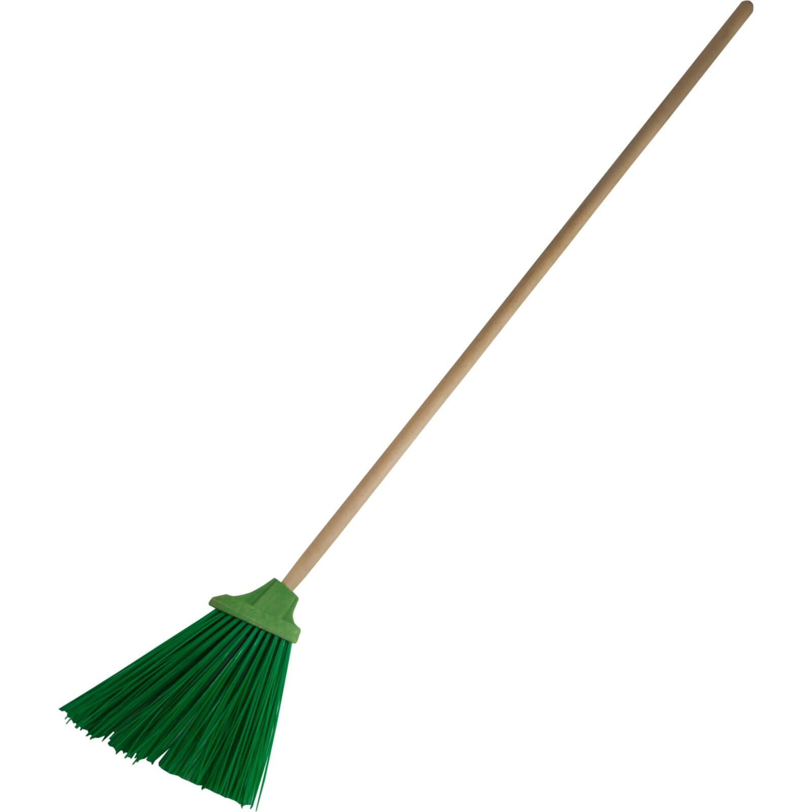 POLSKA gospodinjska krtača (plastična, zelena, 120 cm ročaj)