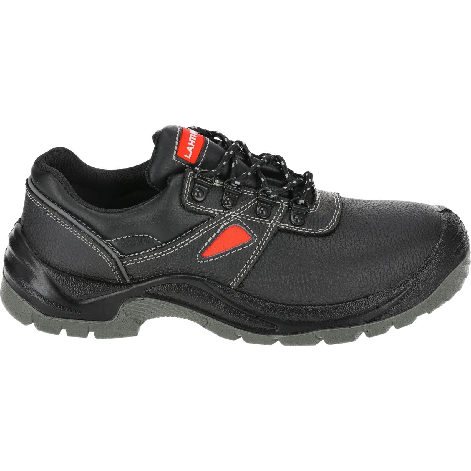 Lahti Pro moški polš, usnjen, črno-rdeč, S3 SRC, vel. 41
