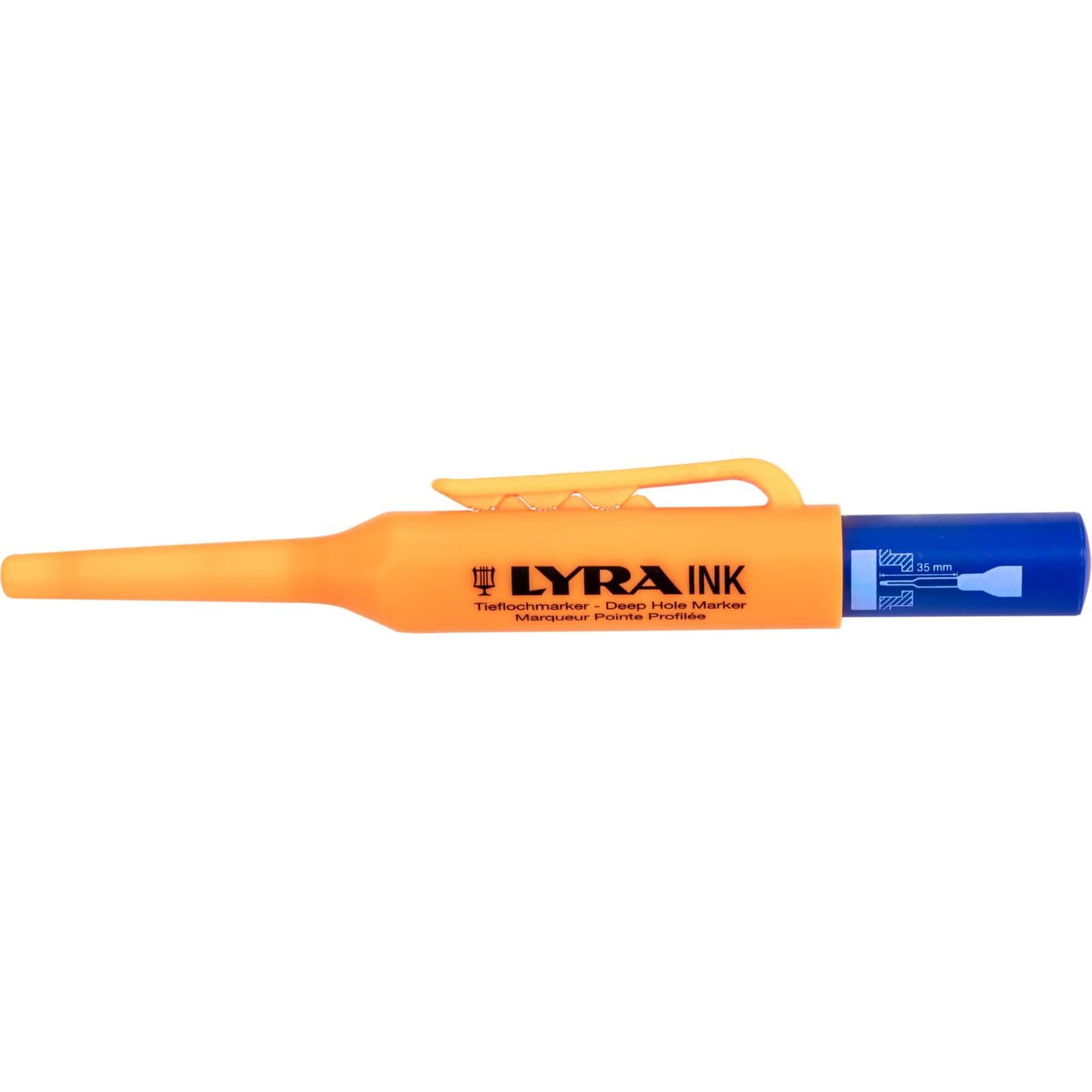 Marker za globoke luknje Lyra Ink 1 mm, modri