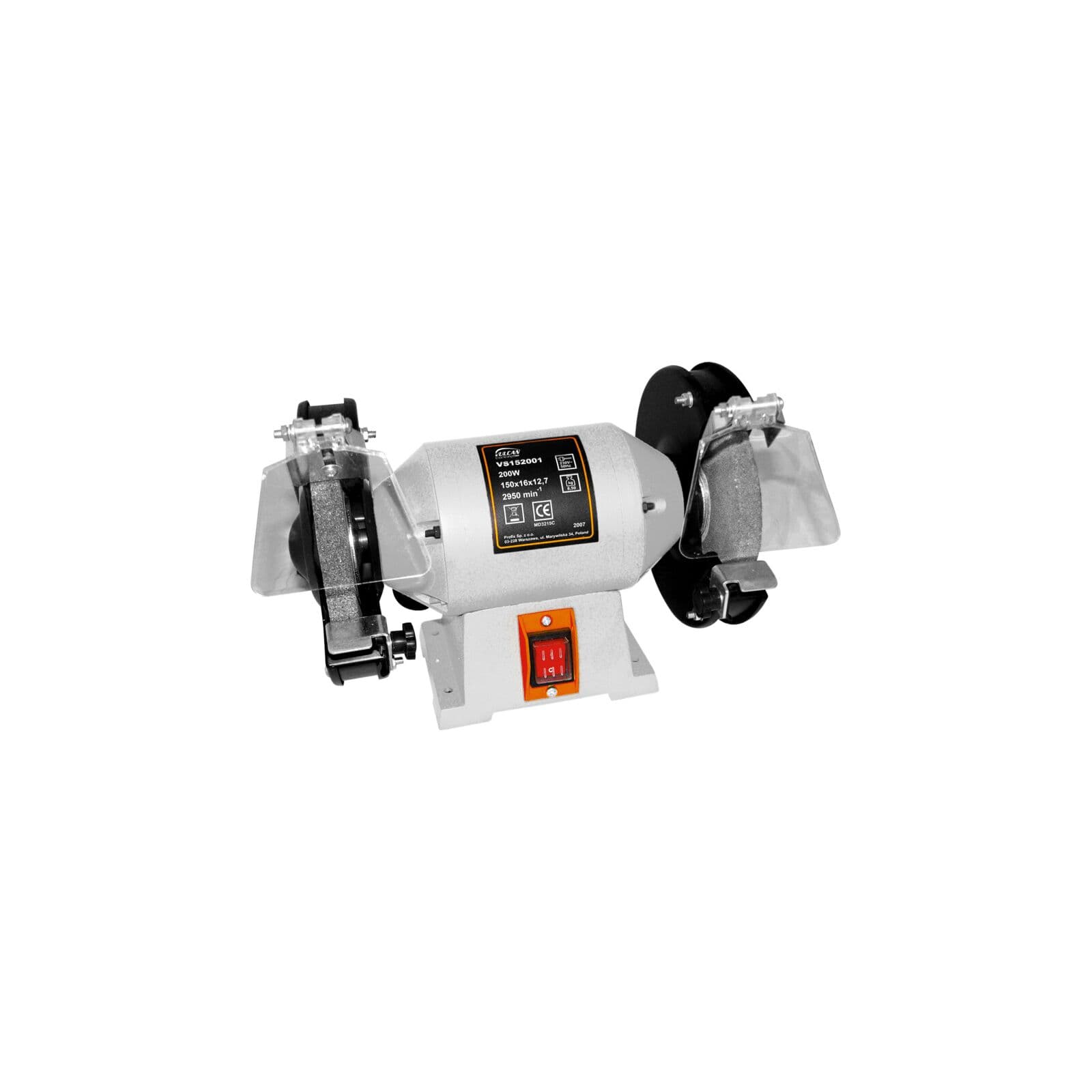 Namizni brusilnik Vulcan VS121301, 150W, 125mm