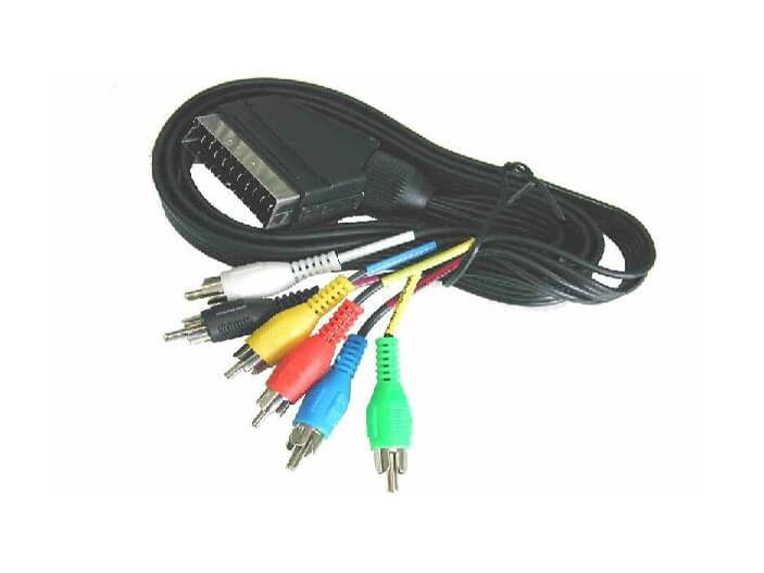 Blow Euro AV kabel 6x RCA (M) na Euro (M), 1,5 m