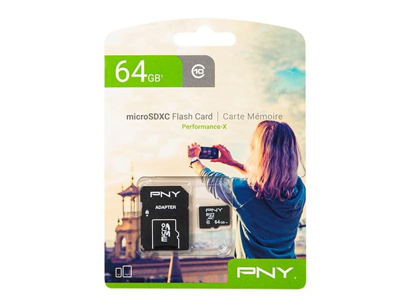 Blow MicroSDXC kartica 64 GB PNY U1