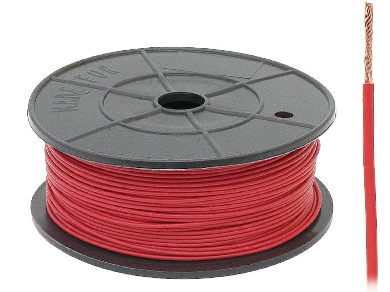 Avtomobilski vodnik Blow FLRY-B 1.00mm², rdeča, 100m