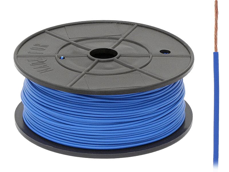 Avtomobilski vodnik Blow FLRY-B 1.00mm², modra, 100m
