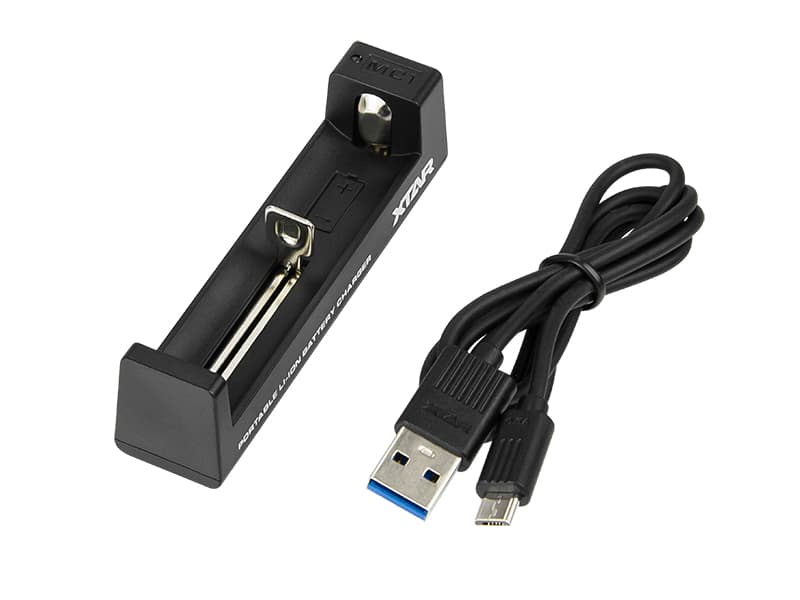Polnilnik za akumulatorje Xtar MC1 USB