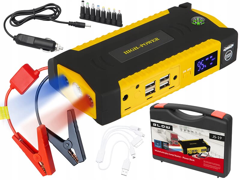 Blow JS-19 Jump Starter in Power Bank 16800mAh