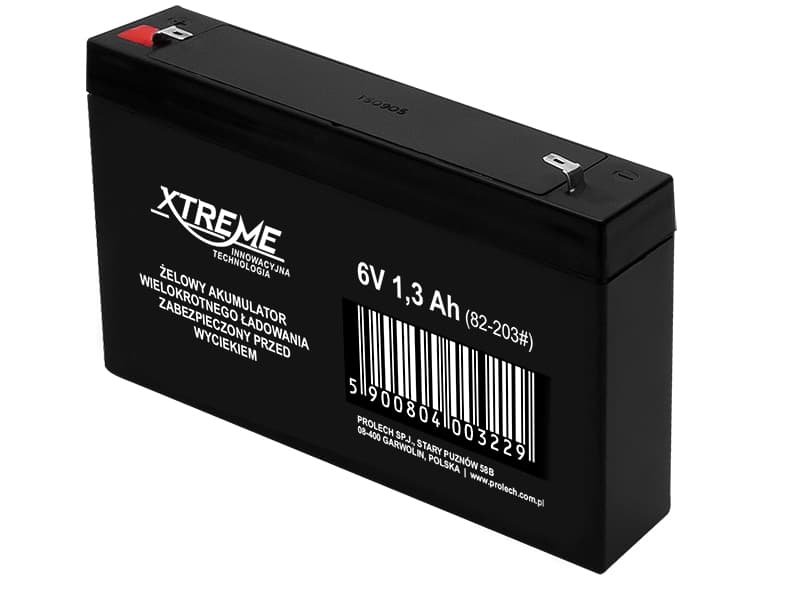 Blow Akumulator żelowy Xtreme 6V 1.3Ah