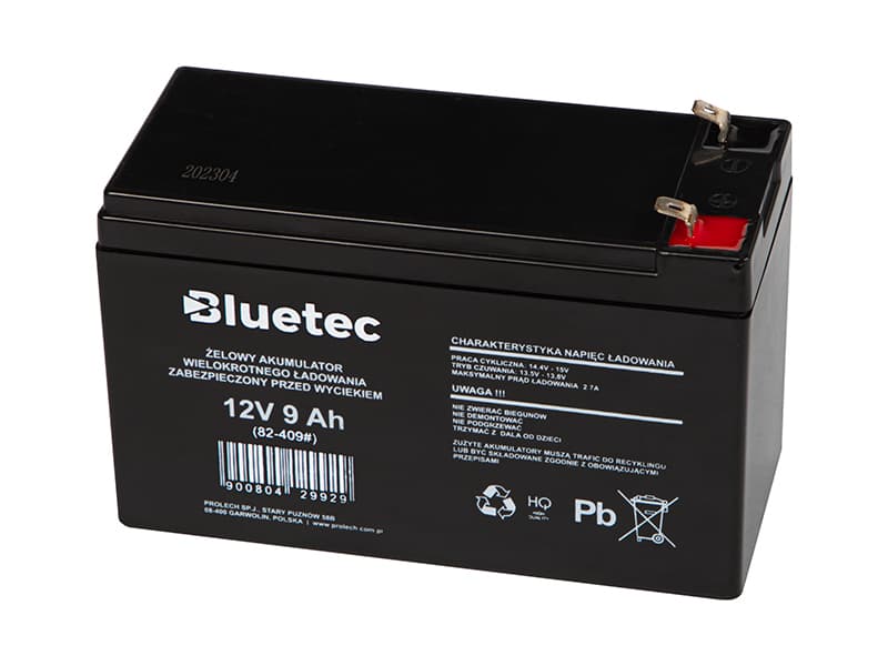 Blow AGM gel akumulator 12V 9Ah Bluetec