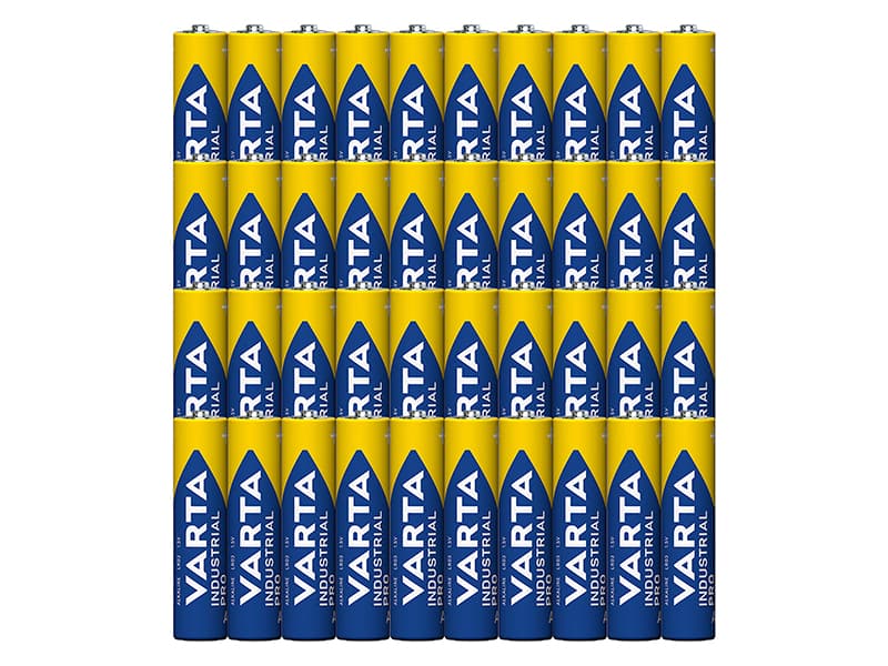 Varta Industrial Pro LR6 AA baterije, 40 kosov