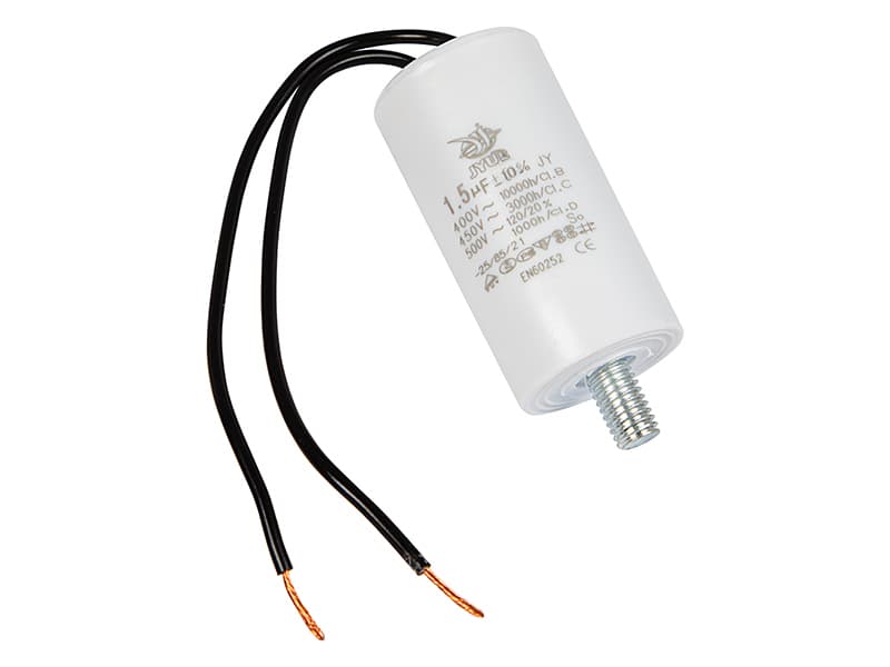 Blow kondenzator za motor 1,5uF/450VAC z žicami